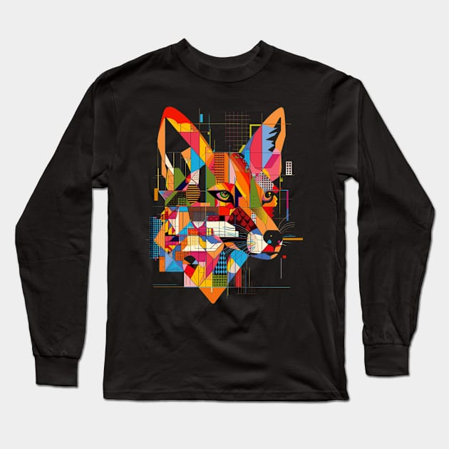 FOX Fur Trade Impact Long Sleeve T-Shirt by BilodeauBlue